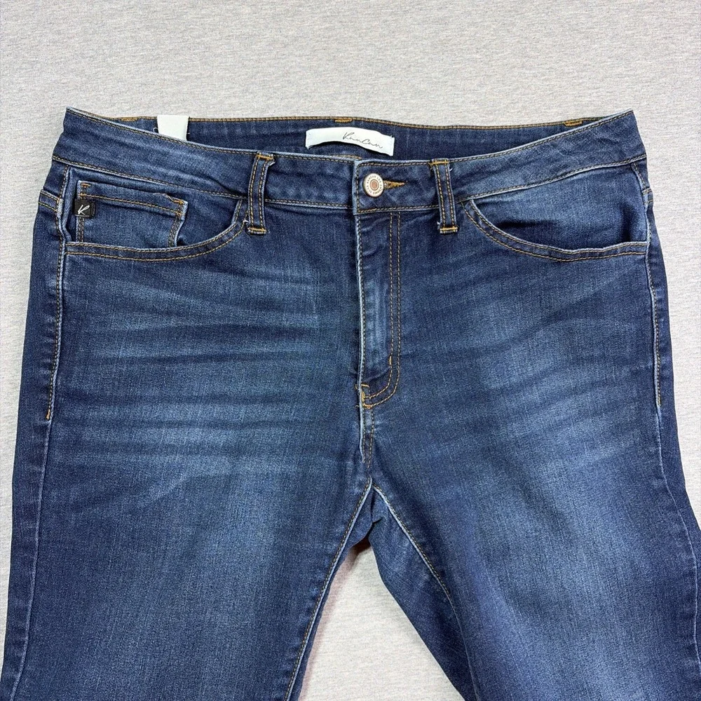 KanCan KC7092 Dark Wash Skinny‎ Jeans Indigo Stretch Denim Women Size 13/30